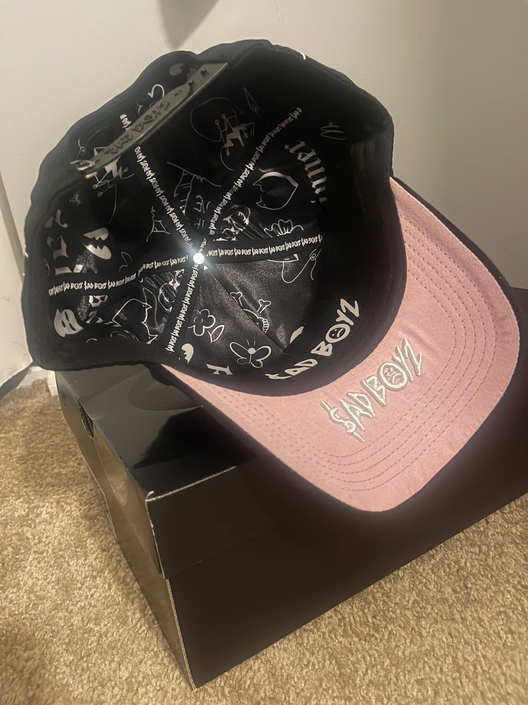 Sad Boyz 4 Life Embroidered Black Cap - photo 5