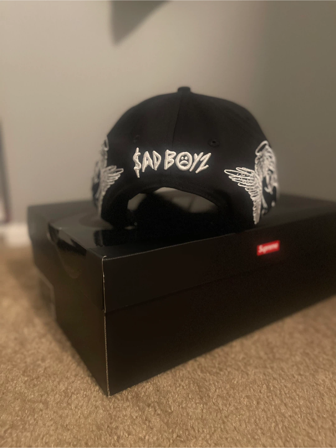 Sad Boyz 4 Life Embroidered Black Cap - photo 2