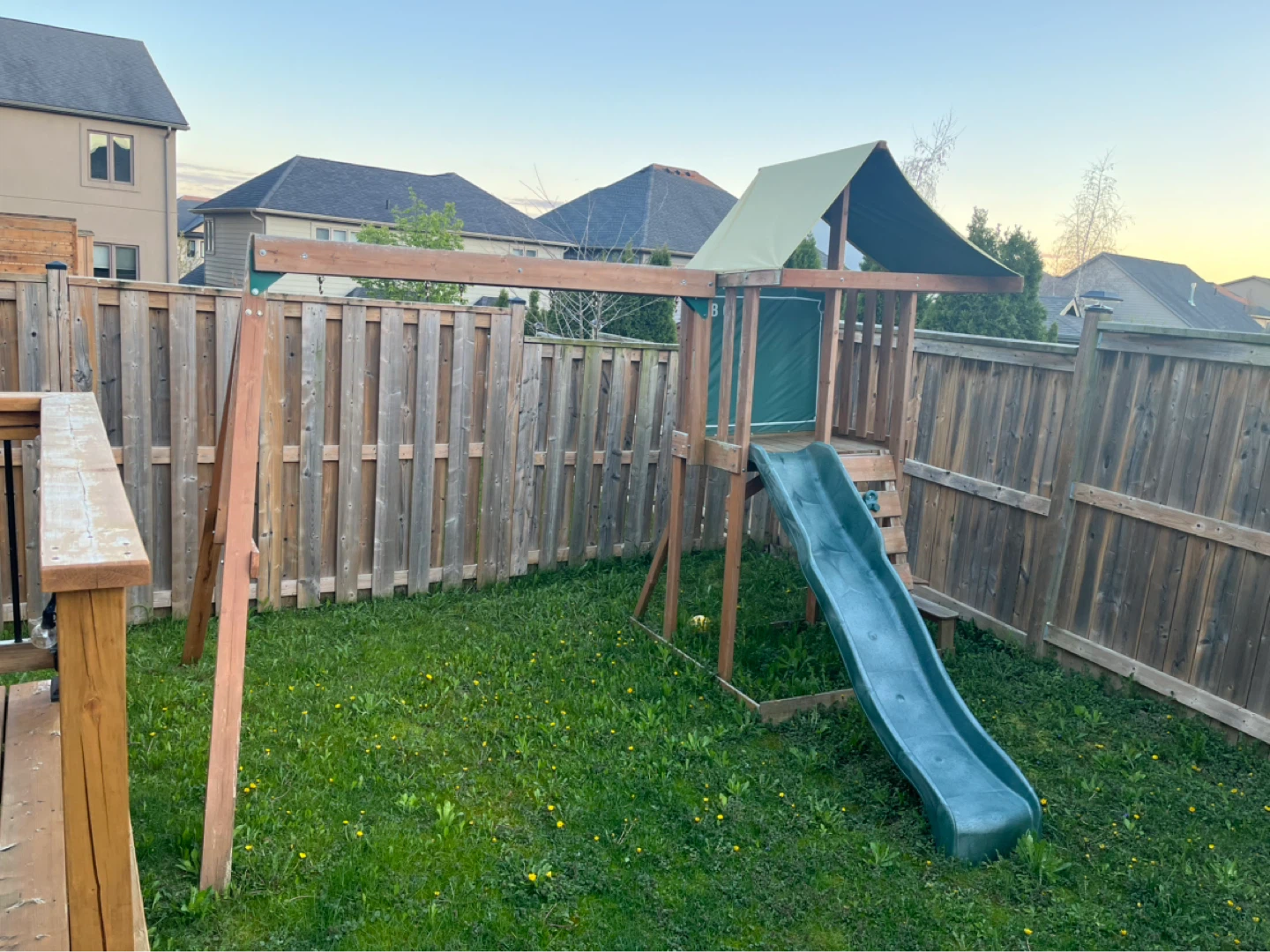 KidKraft Brightside Outdoor Cedar Wooden Swing/Play Set - photo 2