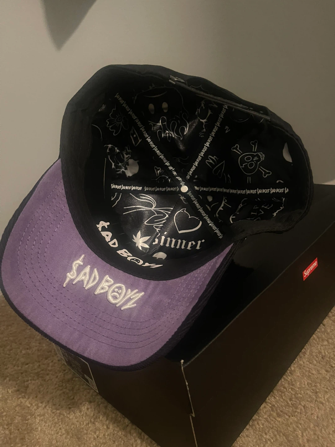 Sad Boyz Embroidered Baseball Cap - photo 5
