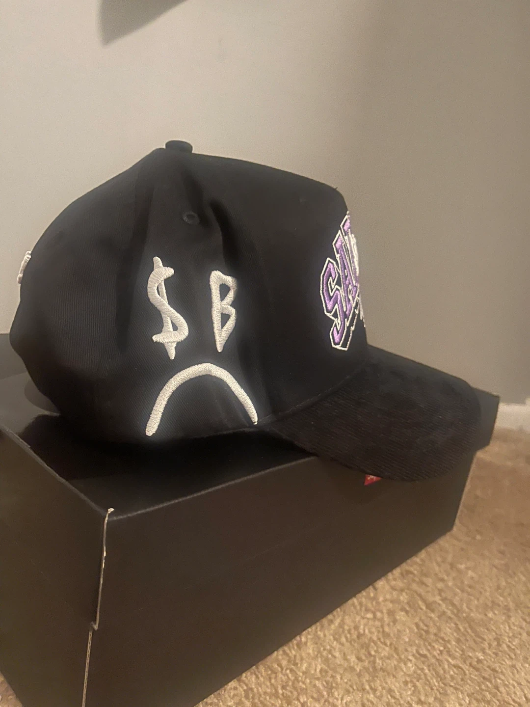 Sad Boyz Embroidered Baseball Cap - photo 2