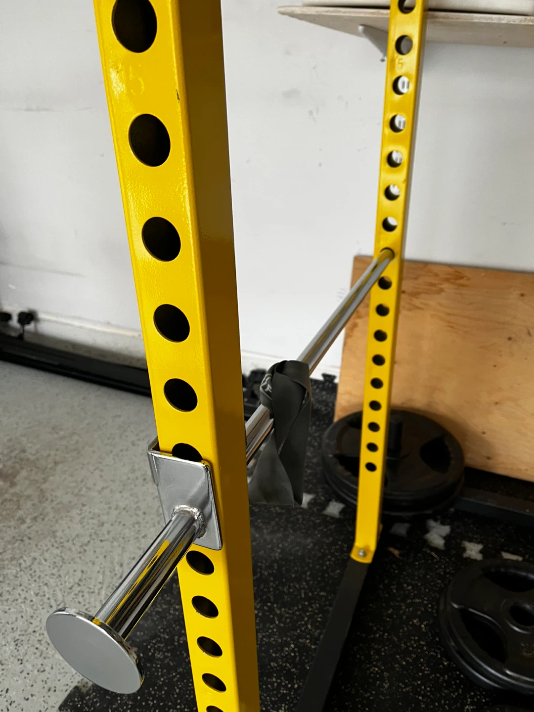 Yellow Power Rack Cage