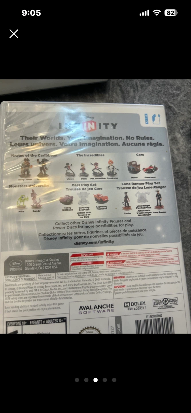 Disney Infinity Wii Game with Figures - photo 3