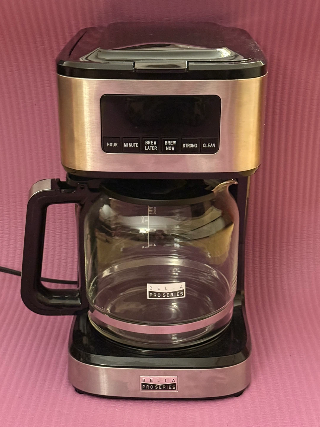 Bella Pro Series 12-Cup Programmable Coffee Maker