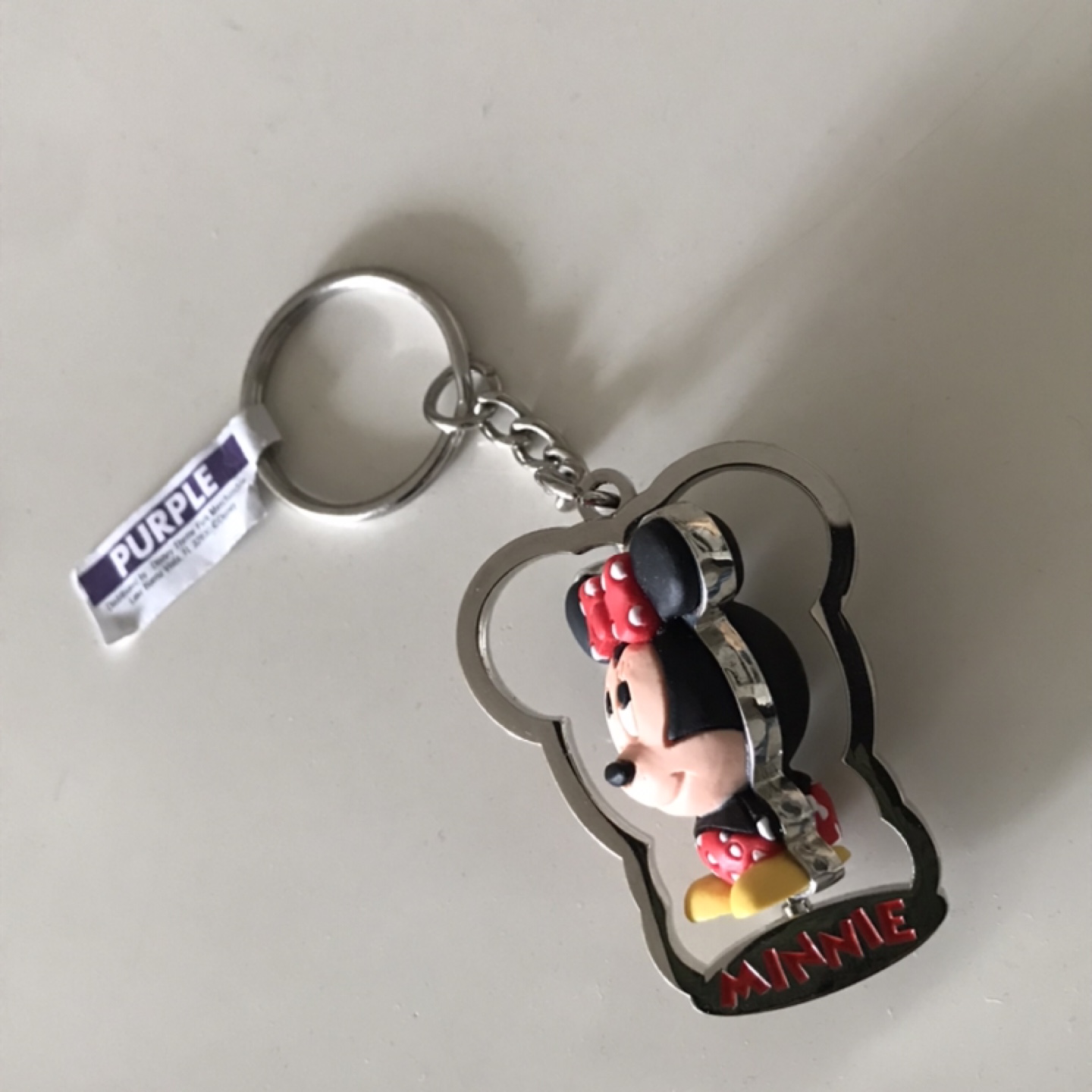 New Minnie Mouse Swivel Keychain - photo 3