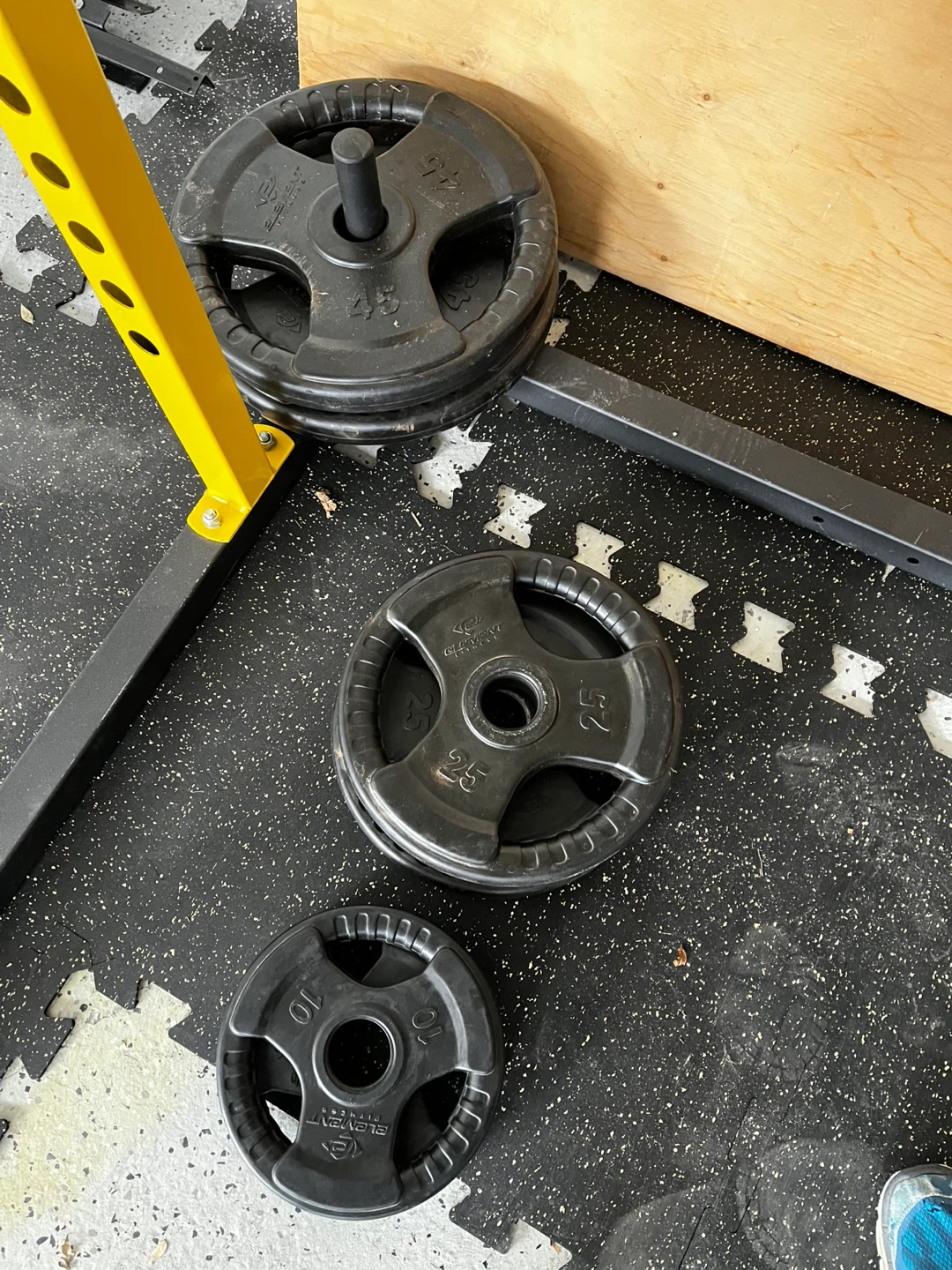 Element Fitness Weight Plates (25lb, 10lb) - photo 3