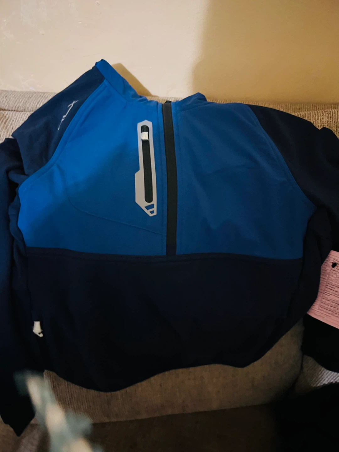 RLX Ralph Lauren Men's Blue 1/4 Zip Pullover Jacket - Size M - photo 2