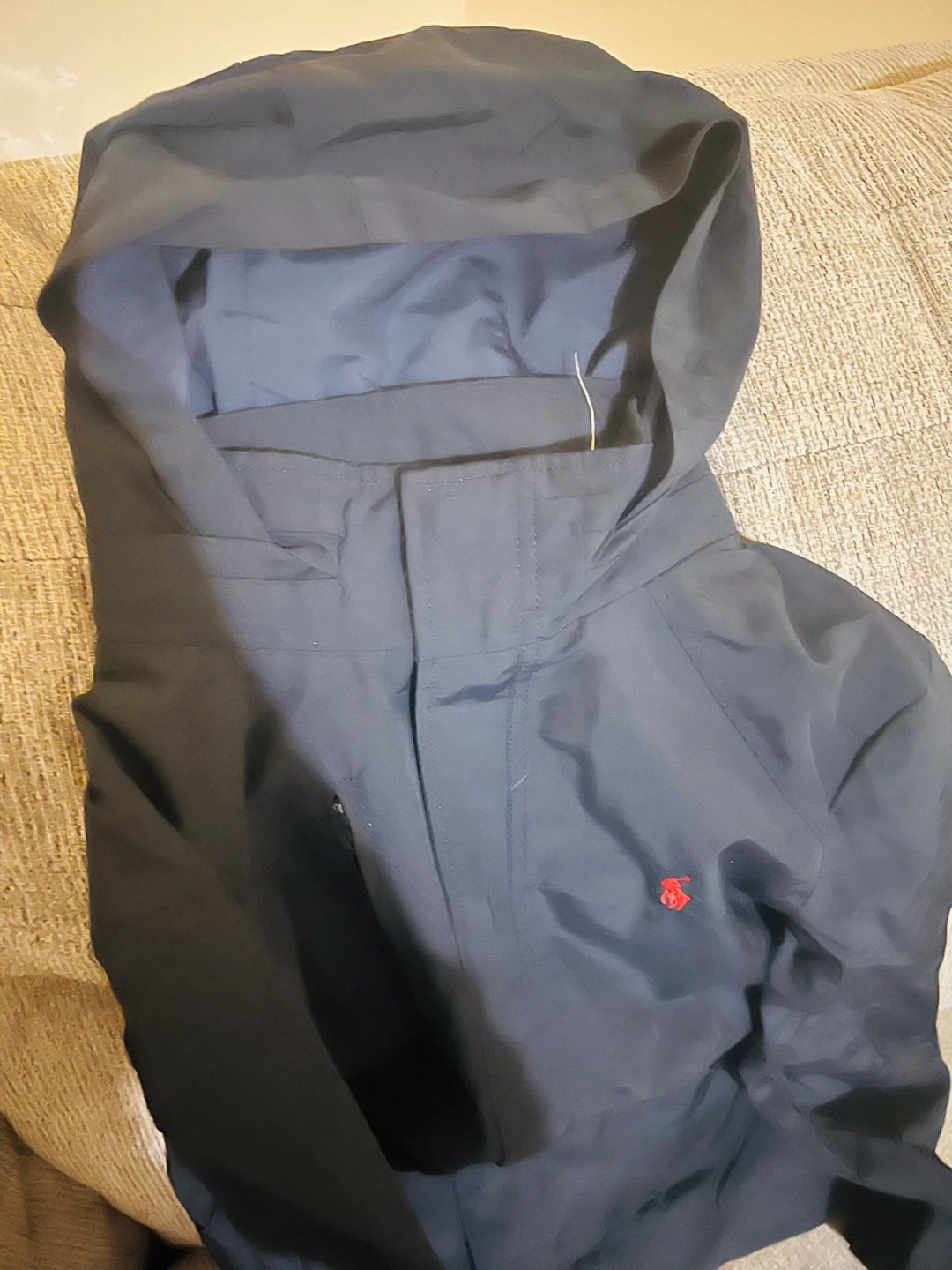 Ralph Lauren Navy Hooded Jacket
