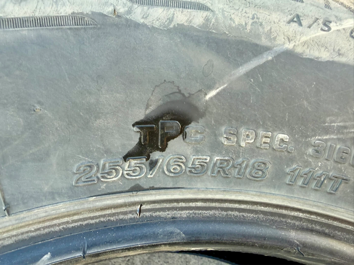 ***BRIDGESTONE ALL SEASON 255/65/R18 (4) *** - photo 3