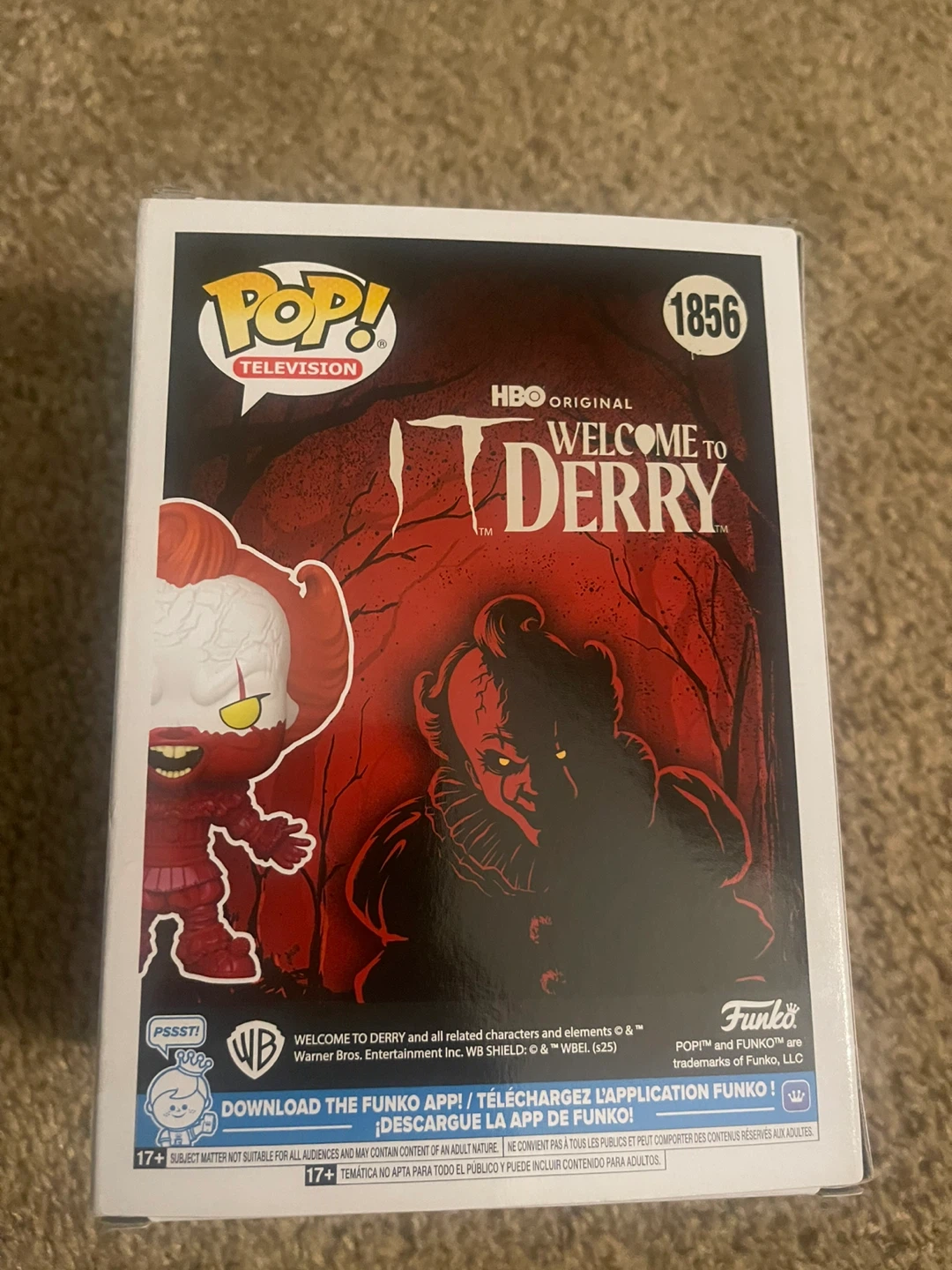 Funko Pop! Blood Pennywise Vinyl Figure #1856 - photo 4