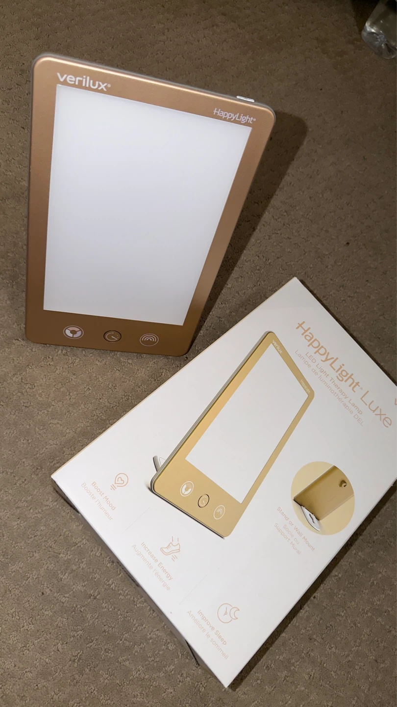 Verilux HappyLight Luxe LED Light Therapy Lamp - photo 3