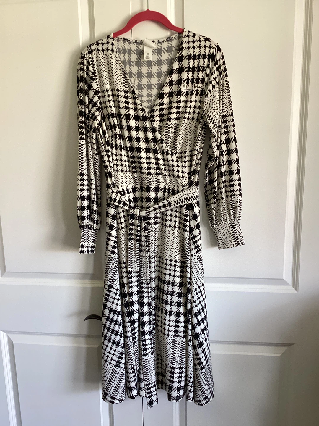 H&M RICHARD ALLEN WRAP STYLE DRESS