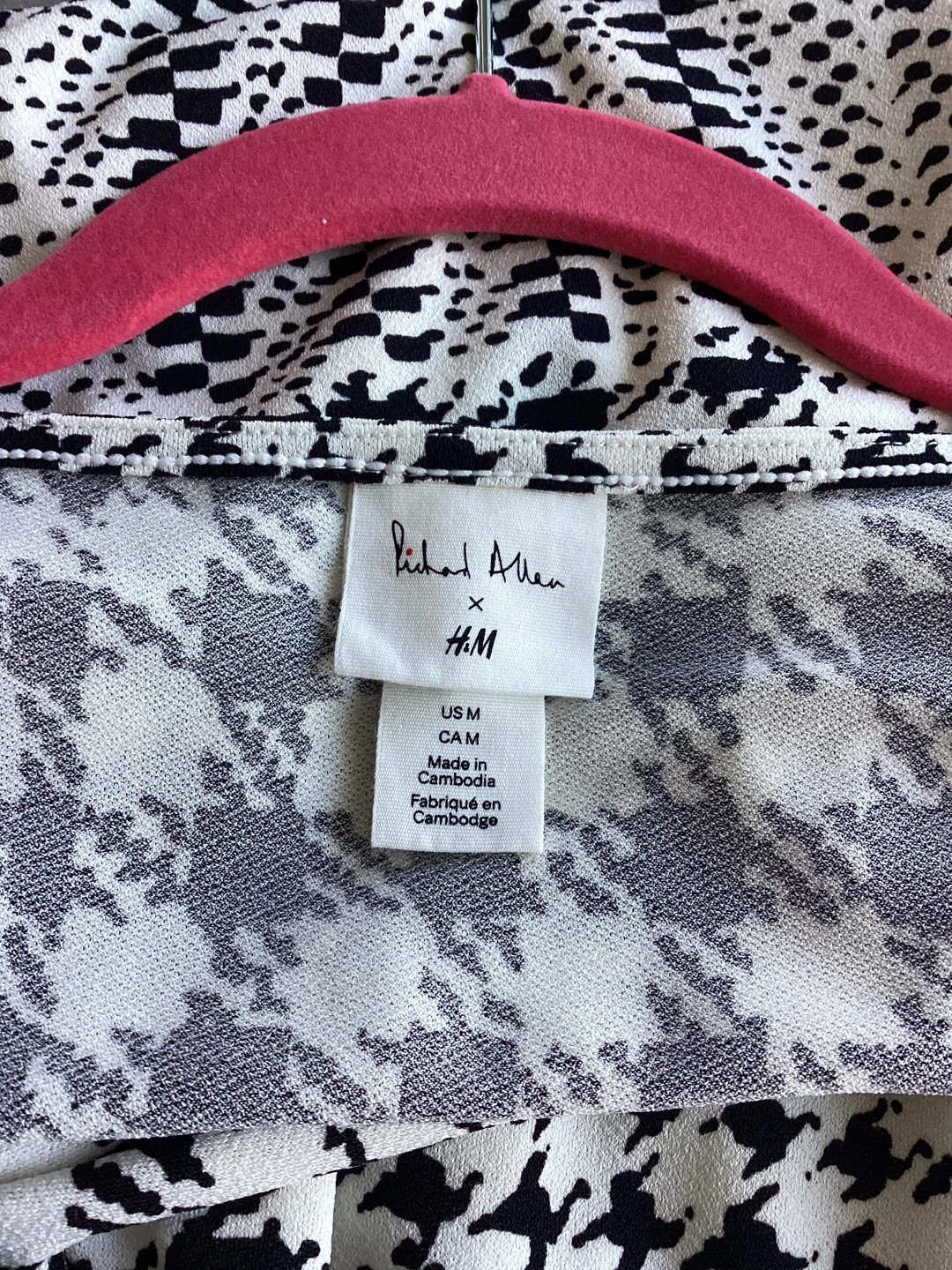 H&M RICHARD ALLEN WRAP STYLE DRESS - photo 3