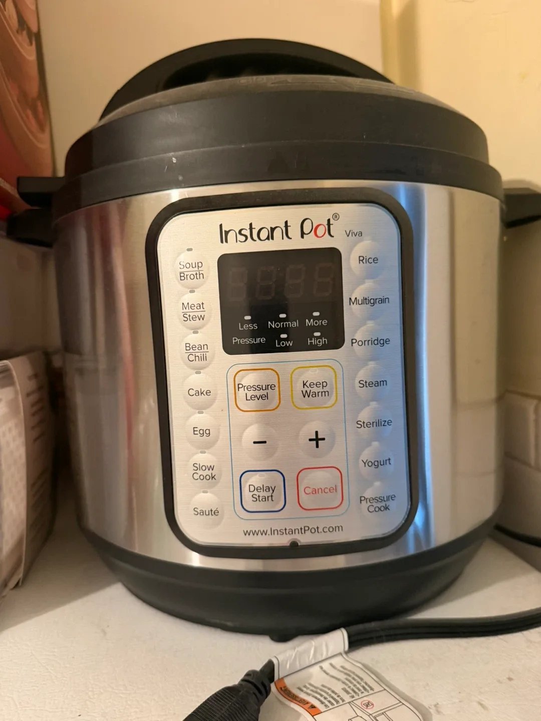Instant Pot Viva 6-in-1 Multi-Cooker 8 quarts