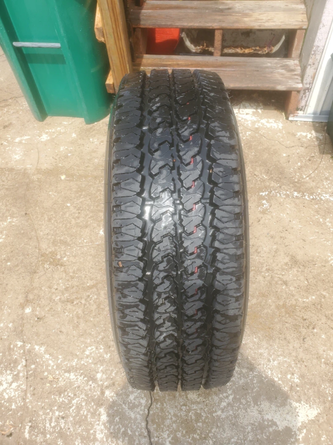 All-Terrain Tire with Silver Rim - photo 3