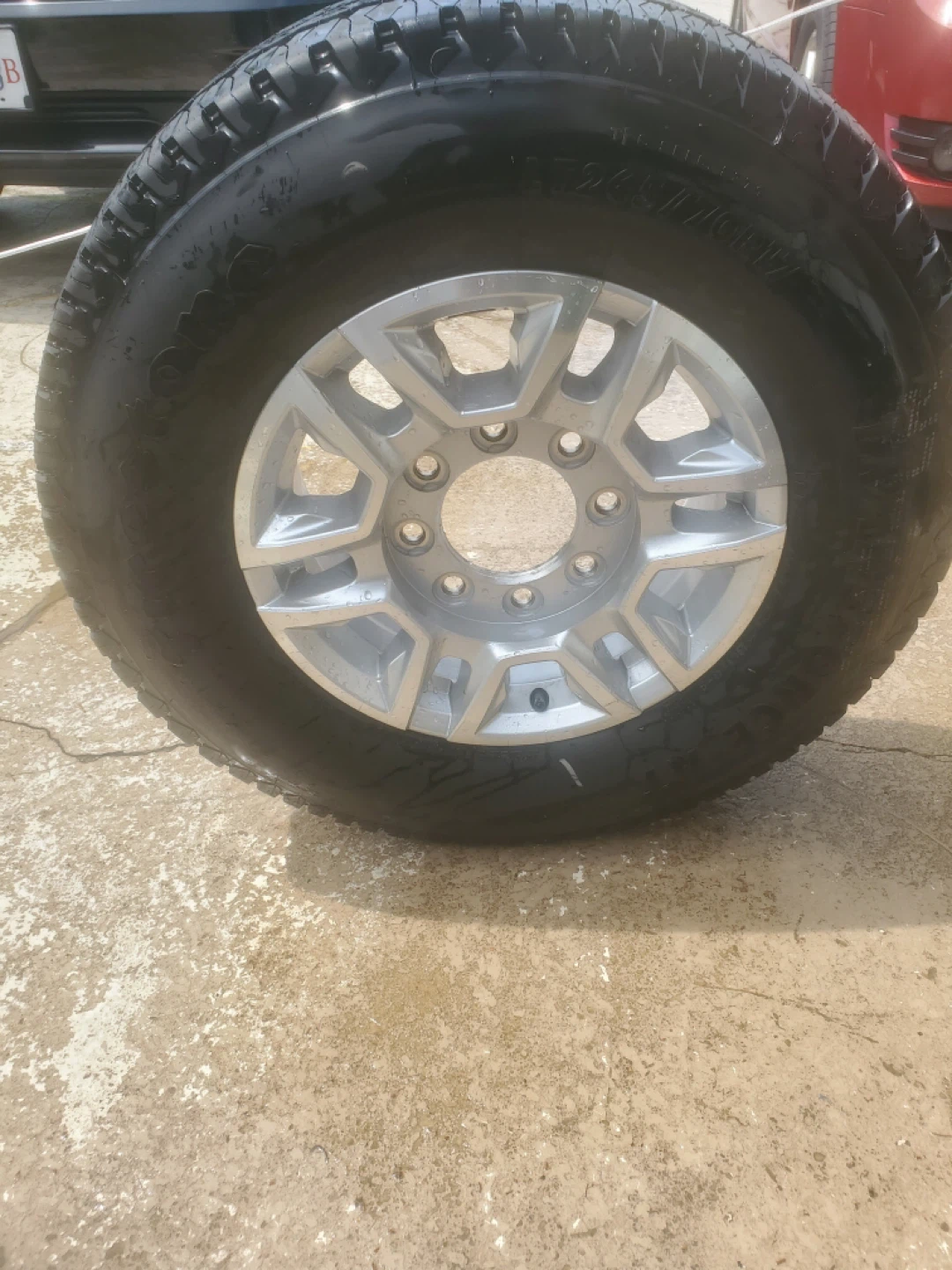All-Terrain Tire with Silver Rim - photo 5