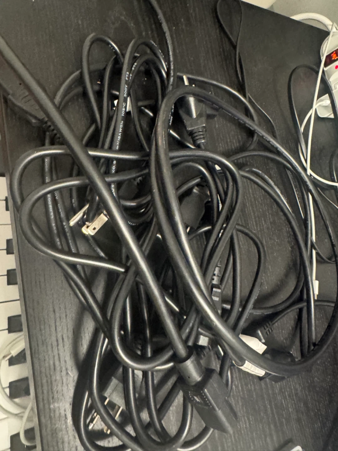 Assorted Power Adapters and Cables - photo 2