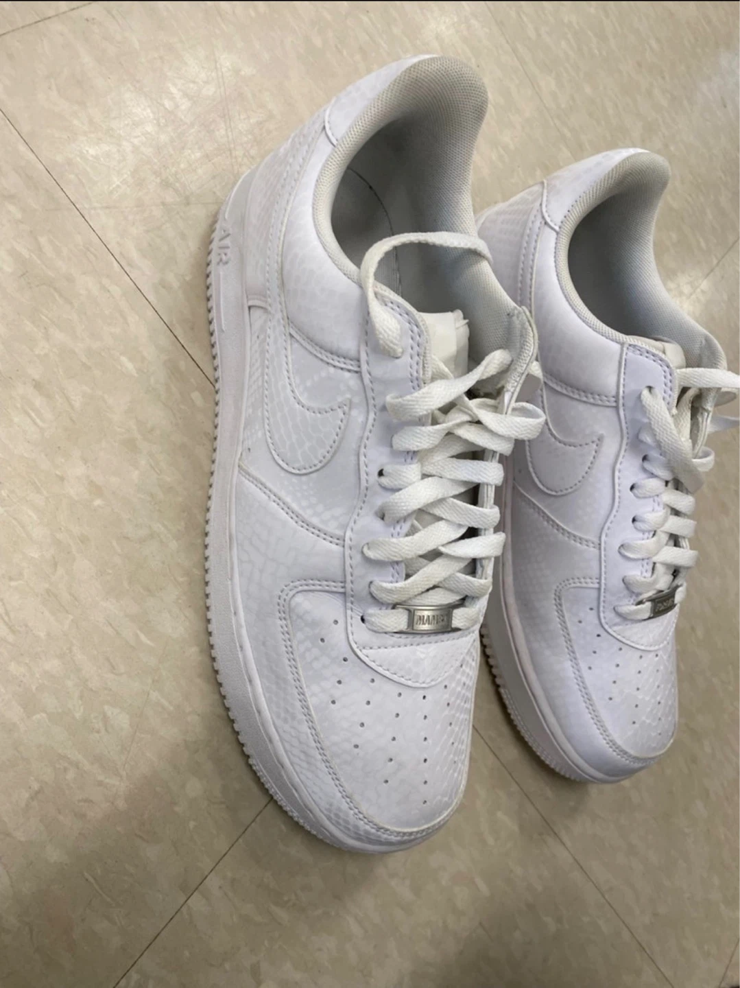 Nike Air Force 1 '07 White Sneakers - photo 2
