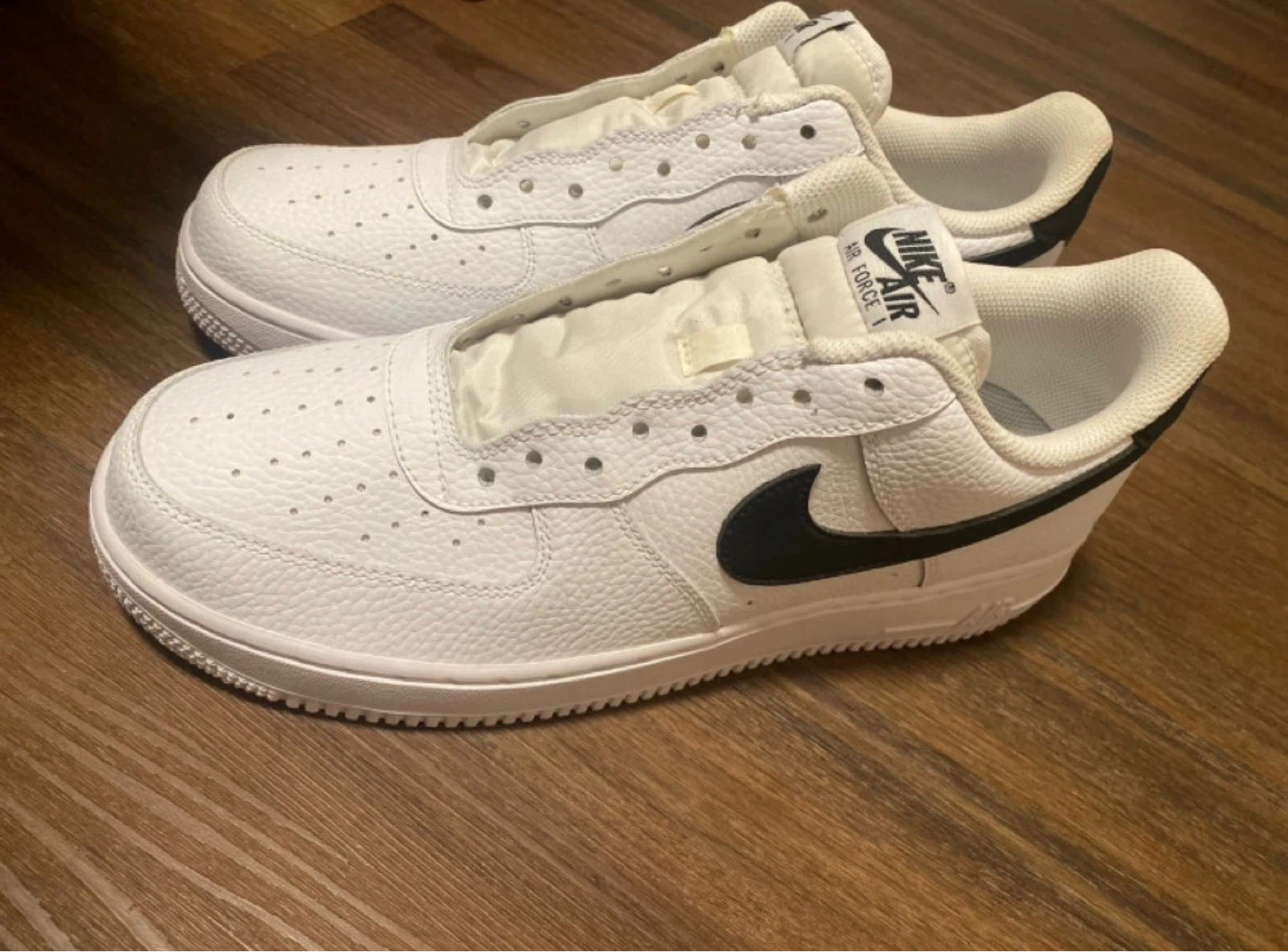 Nike Air Force 1 White Low Top Sneakers - photo 3