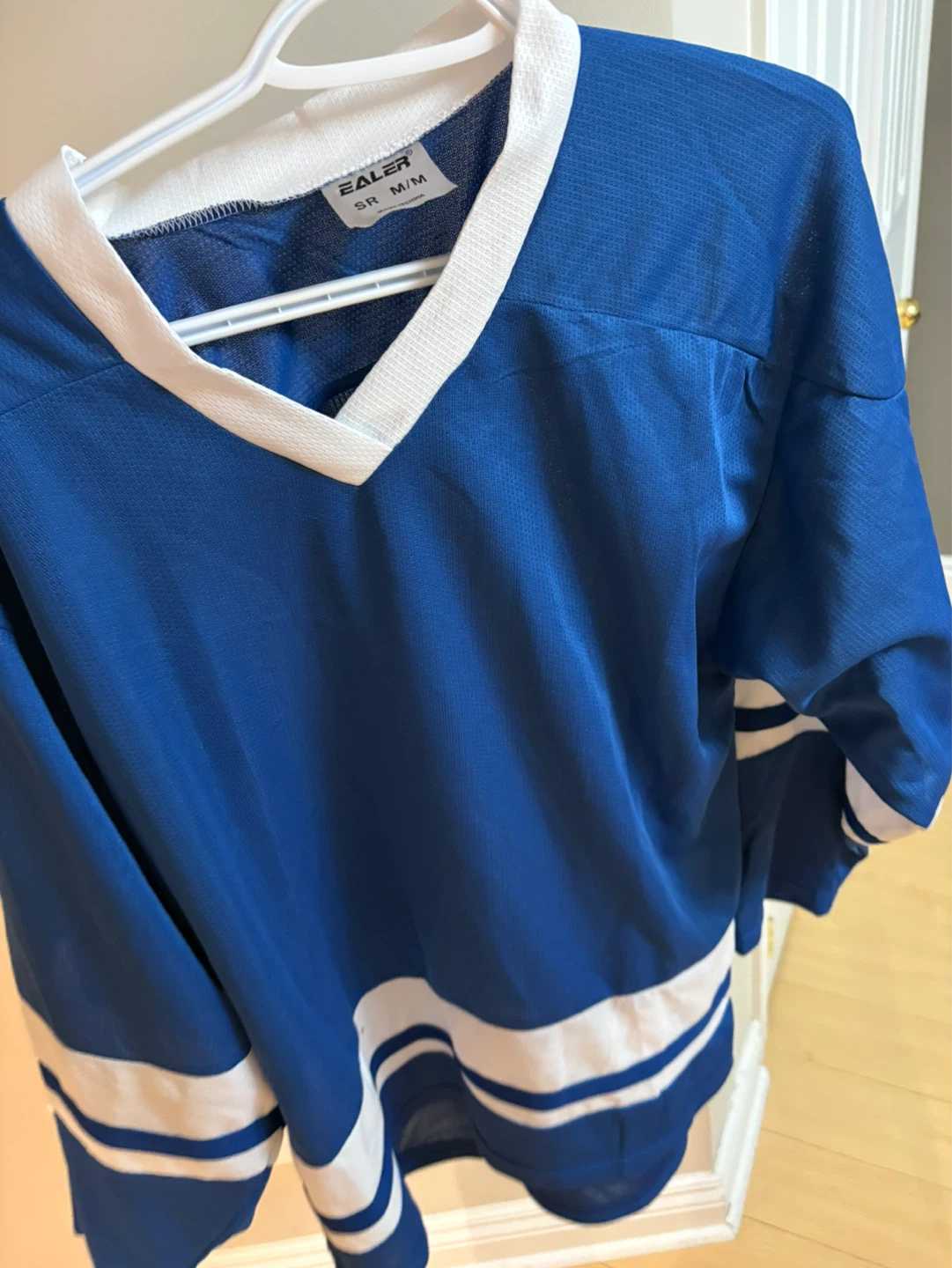 EALER Blue Hockey Jersey SR M/M