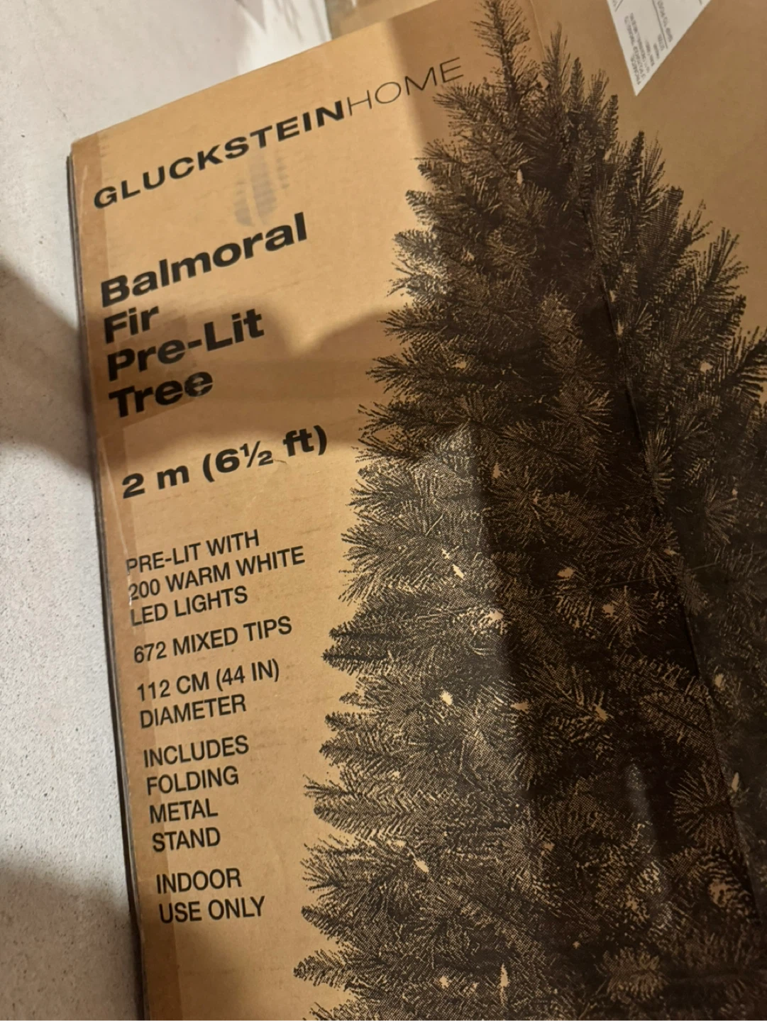 GlucksteinHome Balmoral Fir Christmas Tree - 2m - photo 4