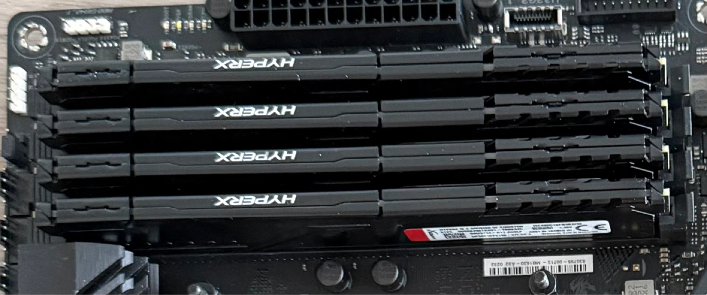 HyperX RAM Sticks (Set of 4)
