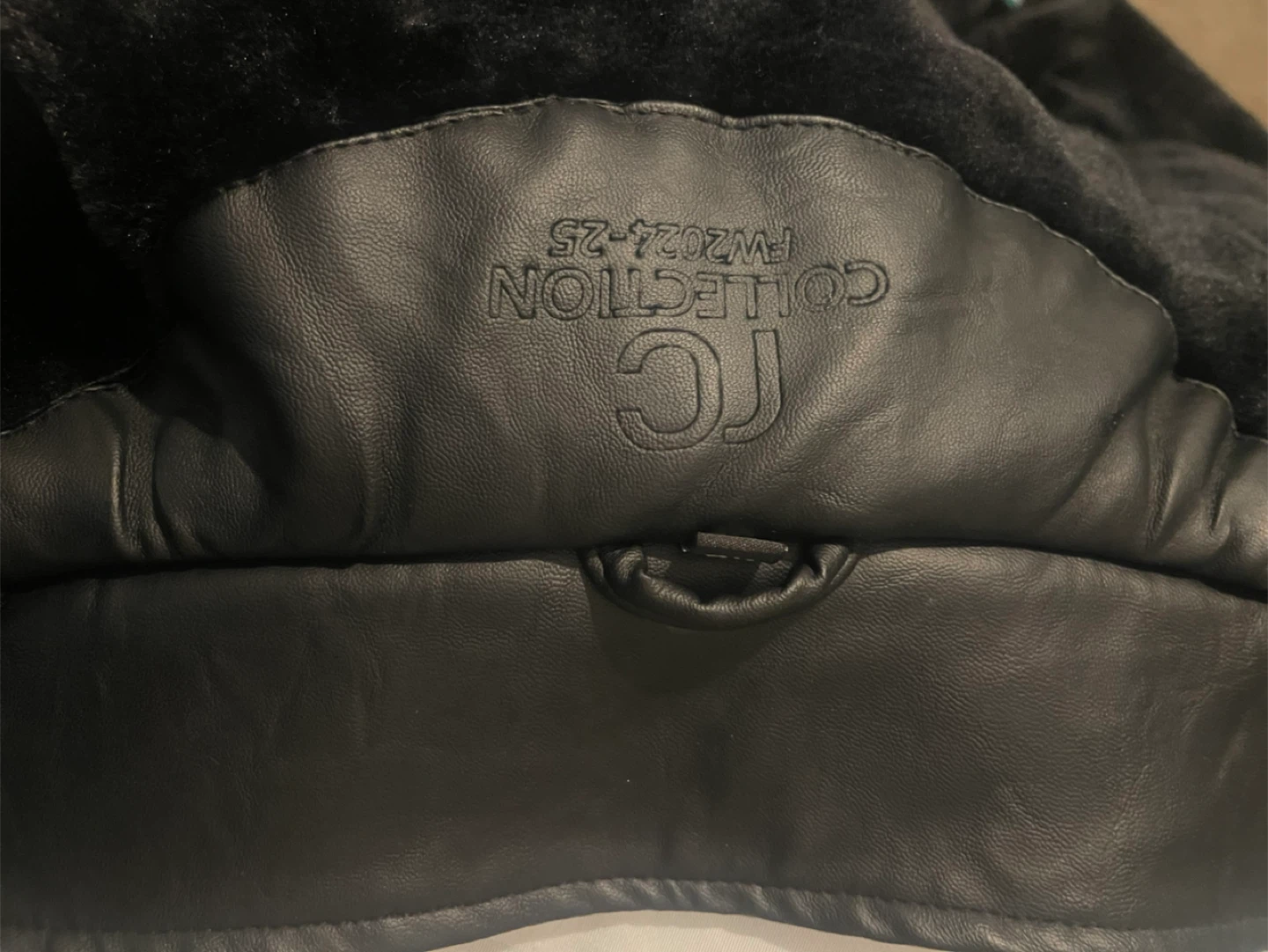 RC Collection Black Faux Leather Jacket XL - photo 4