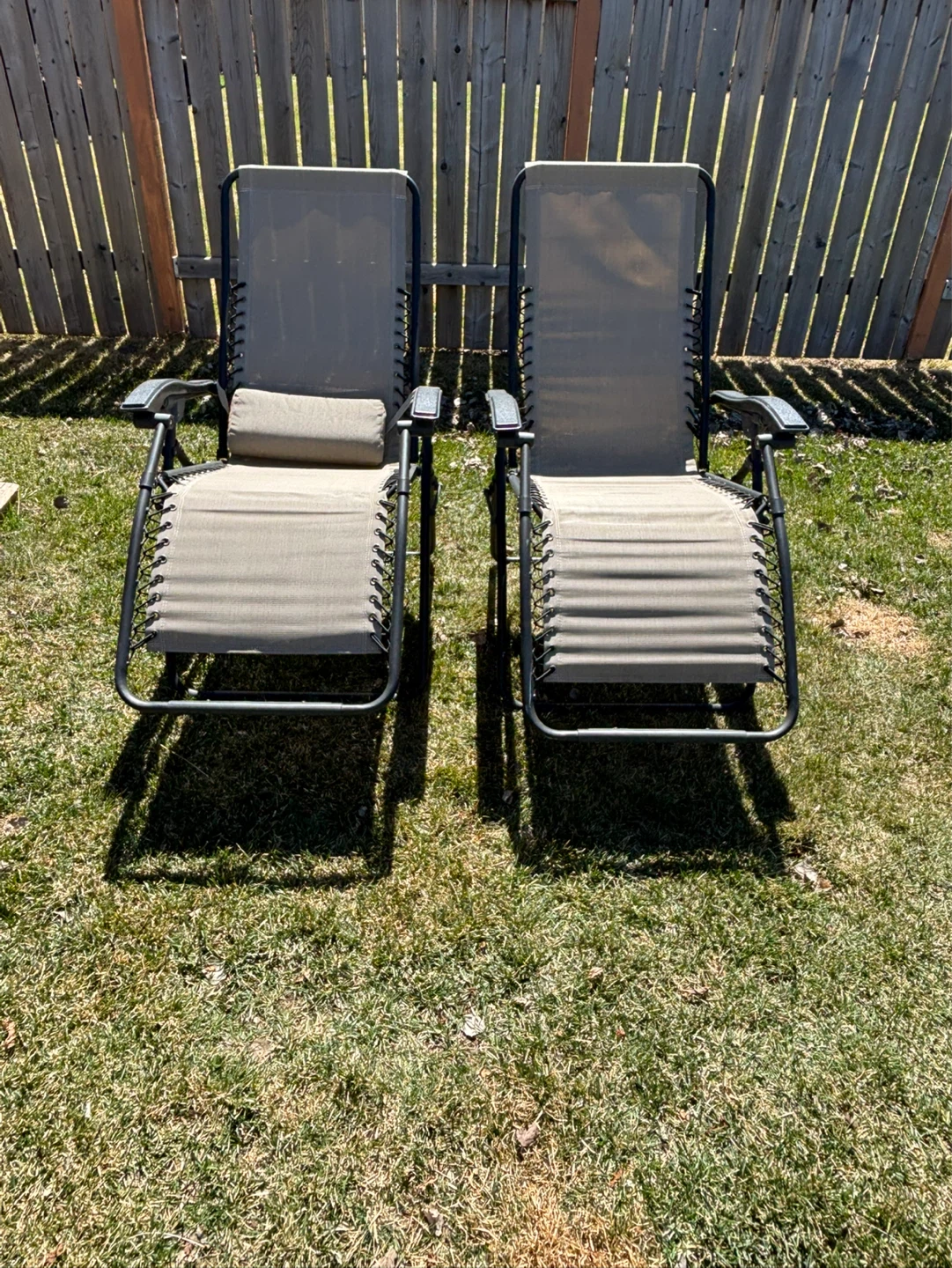 Pair of Zero Gravity Chairs