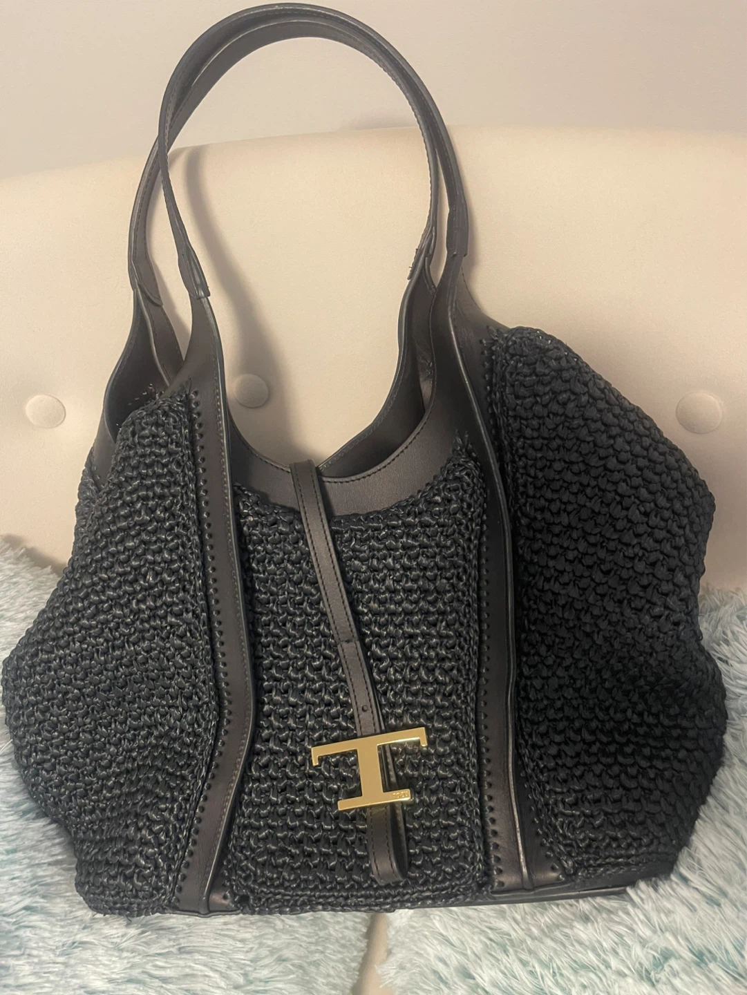 Tod's T Timeless Medium Shopping Bag