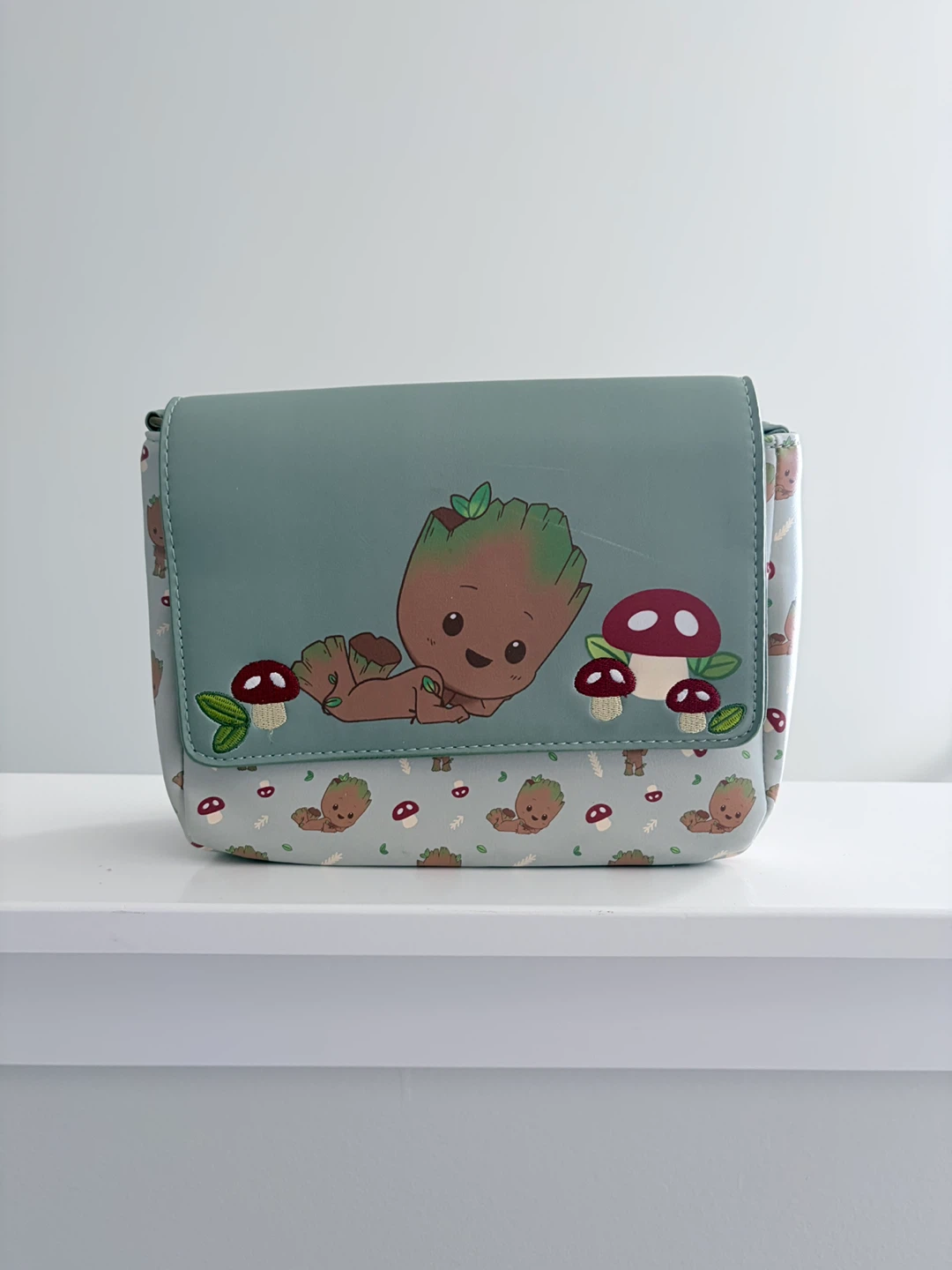 Baby Groot Crossbody Bag