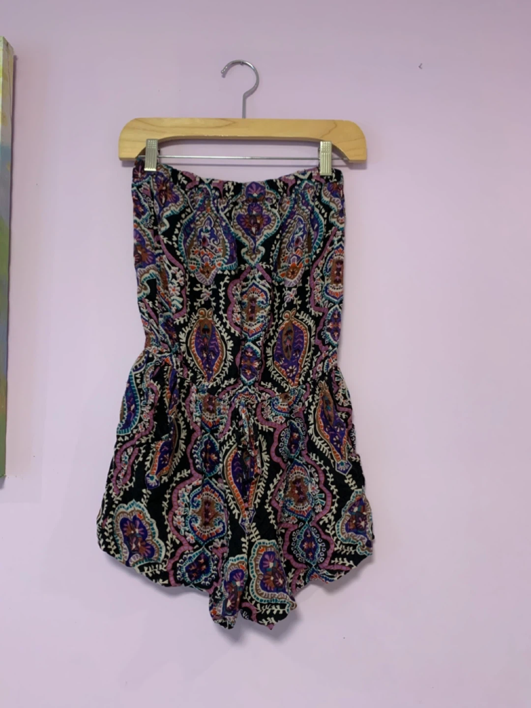 Strapless Paisley Romper - photo 4