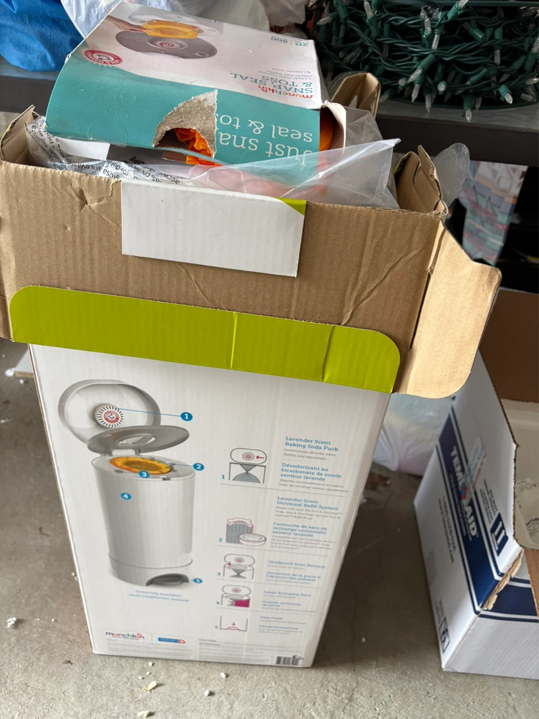 Munchkin Step Diaper Pail
