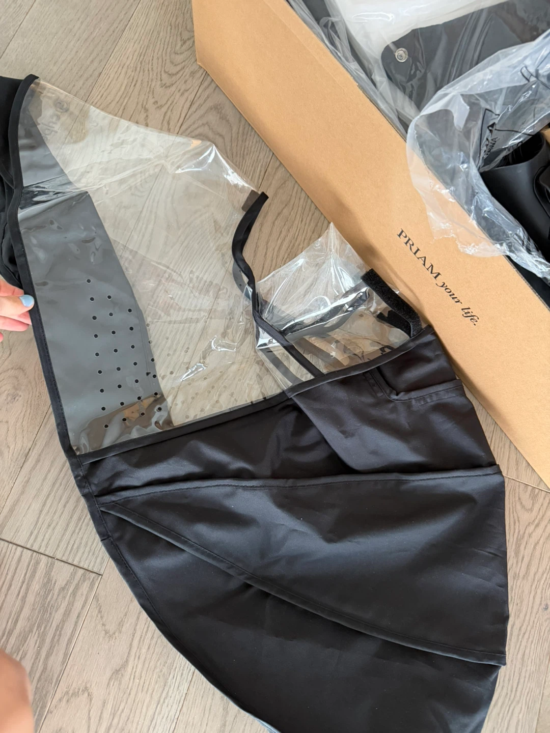 Carry Cot CYBEX Priam-4 Platinum Black - photo 3