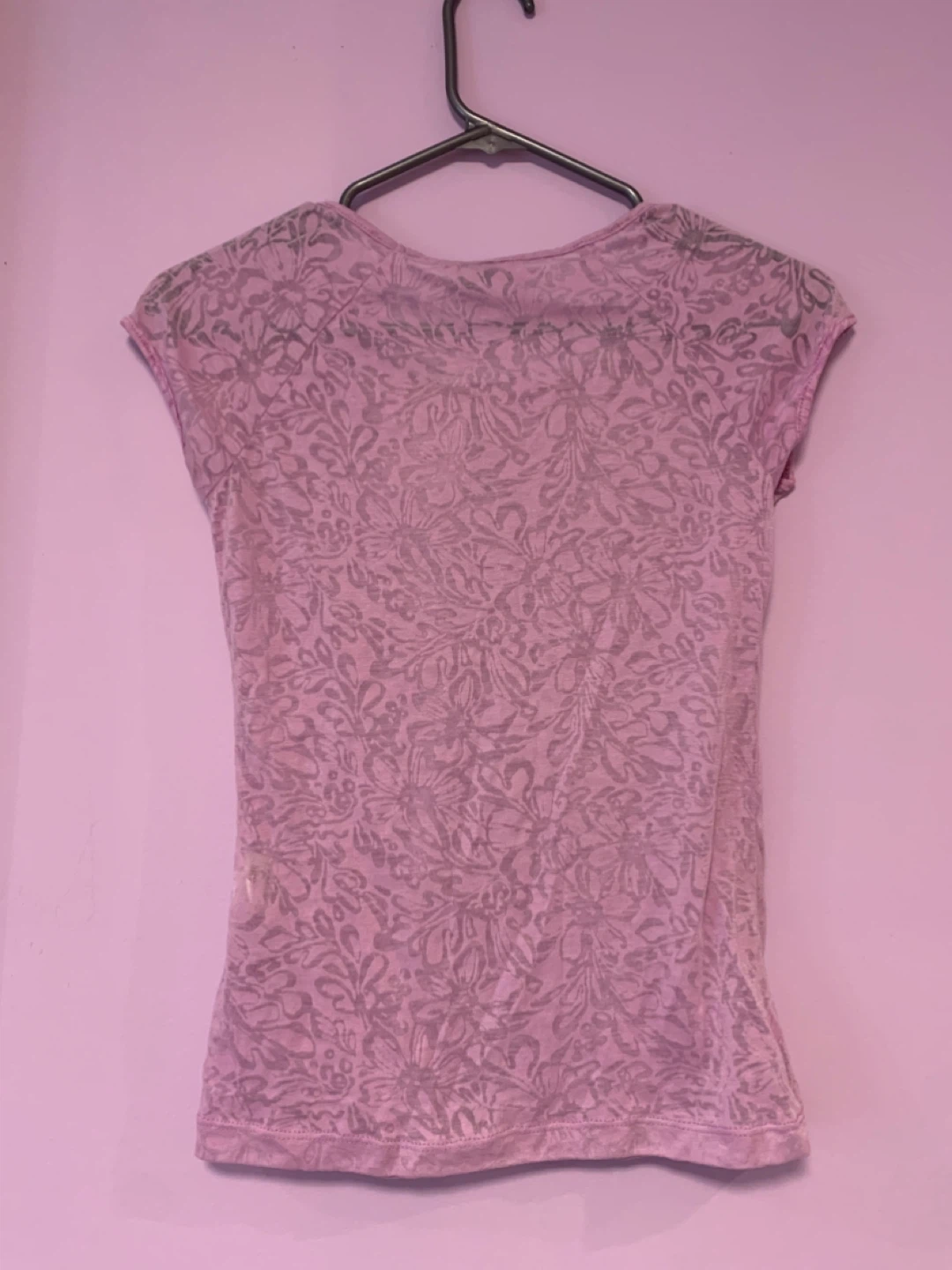 Oodji Women's Floral Print Sheer T-Shirt - photo 3