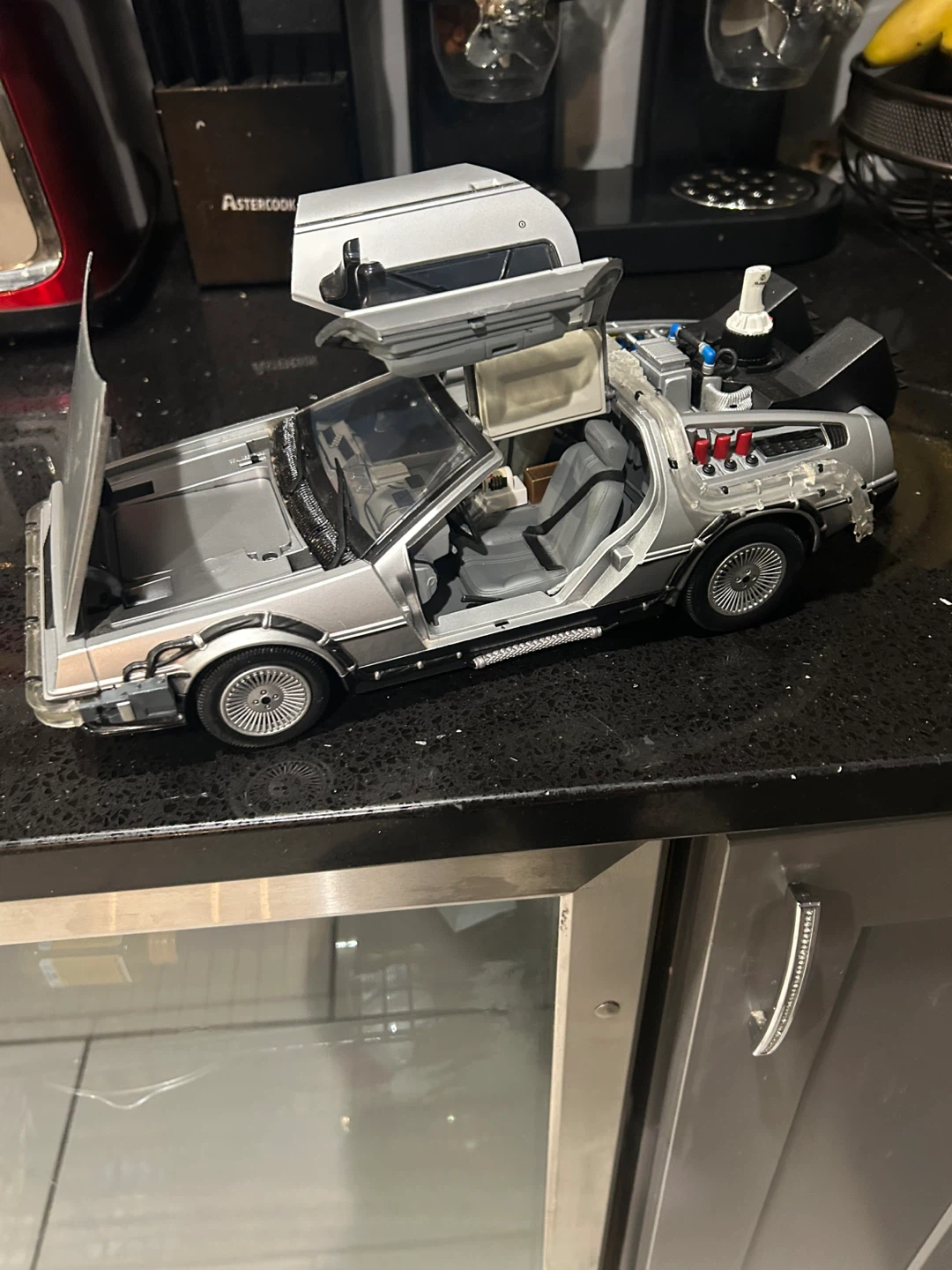 Back to the Future DeLorean Model Car - photo 5