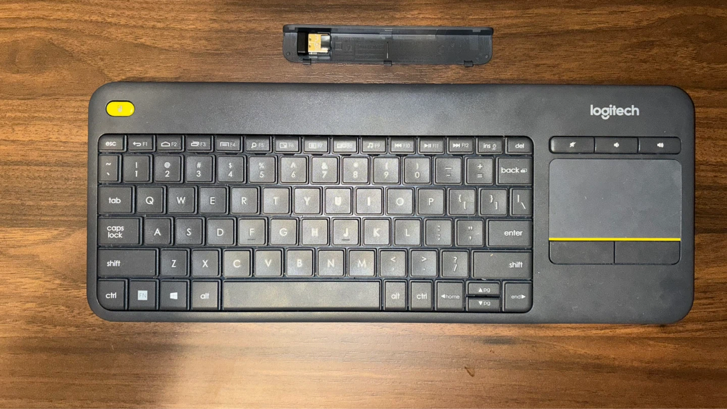 Logitech Wireless Keyboard with Touchpad