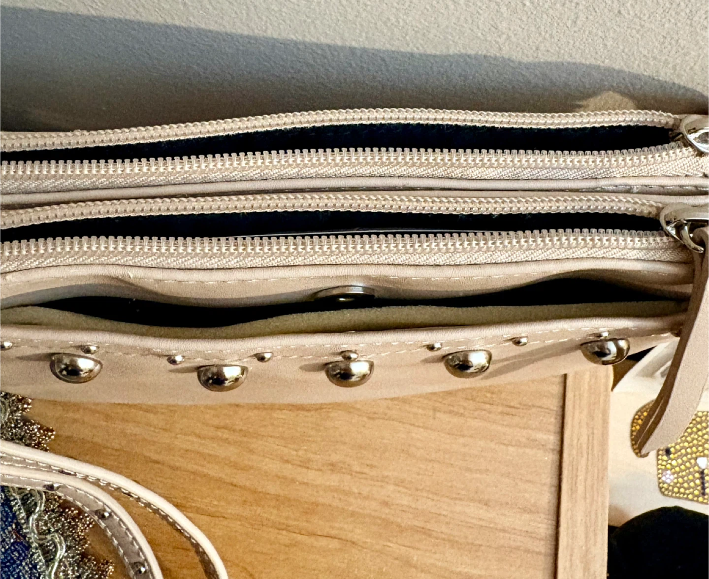 Nine West Wristlet Clutch with Studs - photo 4