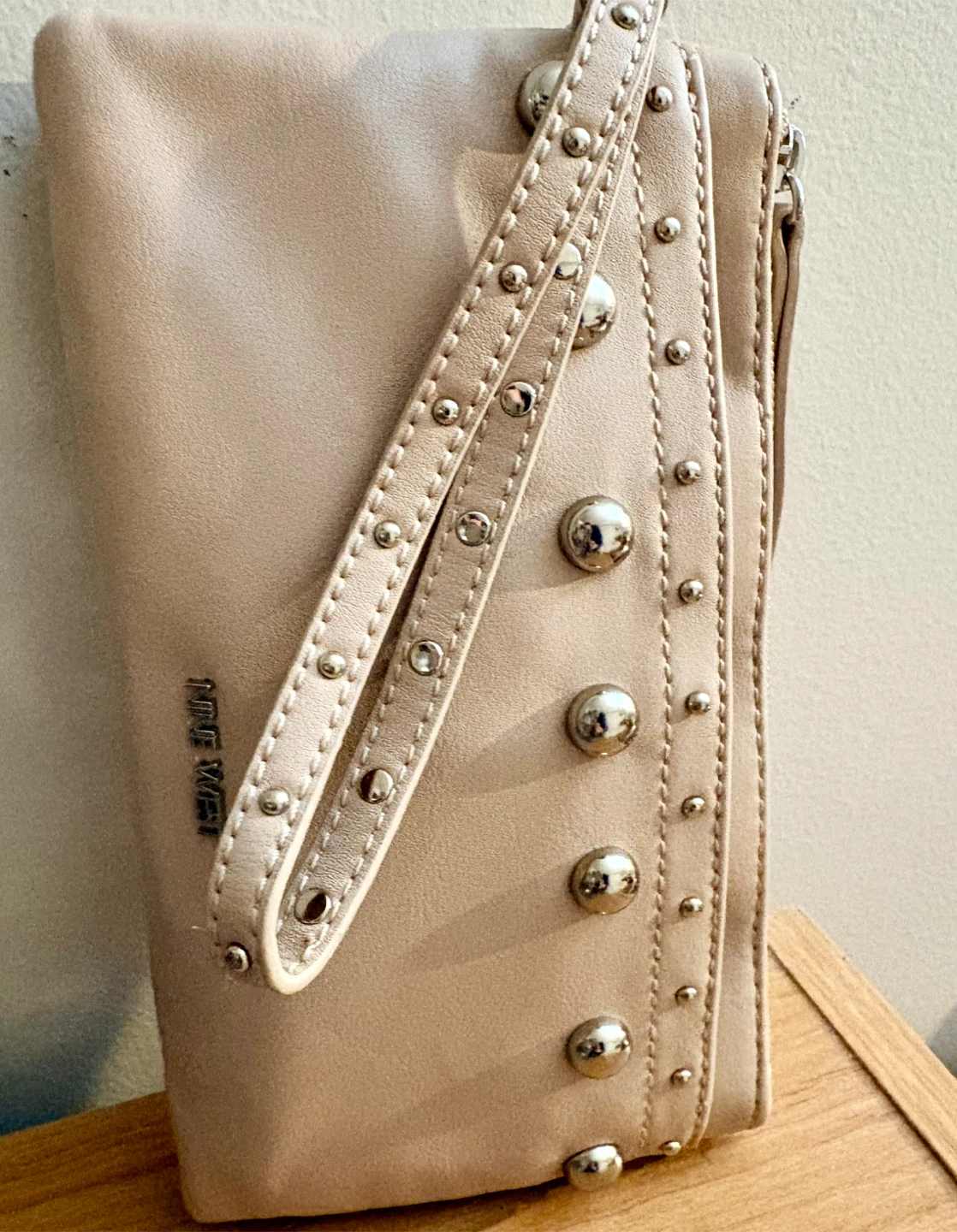 Nine West Wristlet Clutch with Studs - photo 2