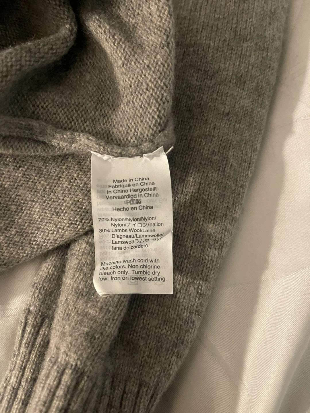 J. Crew Mercantile Gray Crewneck Sweater Size L - photo 4
