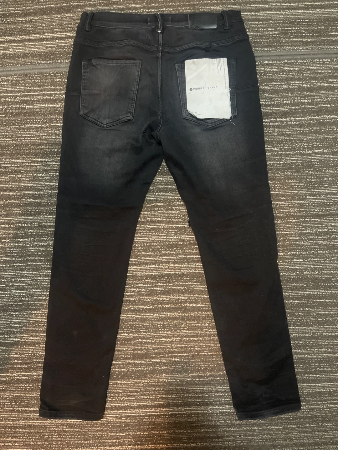 Purple Brand Black Distressed Jeans - photo 2