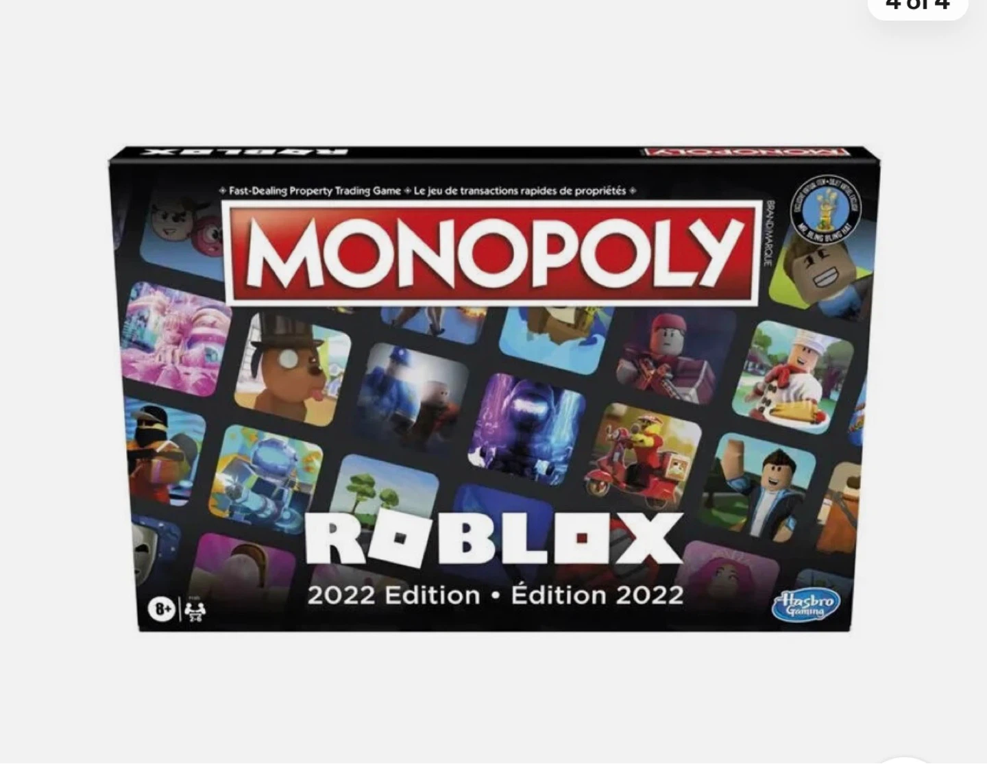 NEW: Monopoly Roblox 2022 Edition Board Game