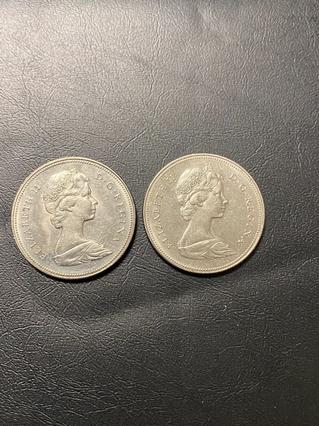 Two Canada 50 Cent Coins - 1968 & 1969 - photo 2