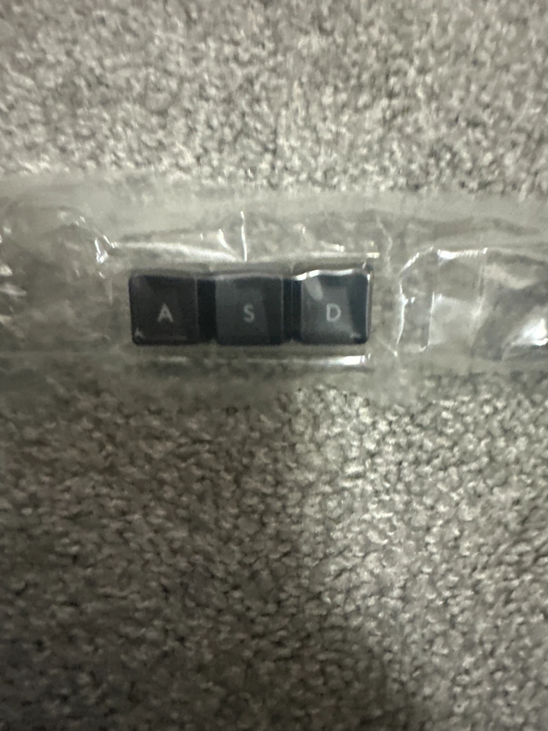 Keyboard Keycap Set (WASD, Numbers, Symbols) - photo 3