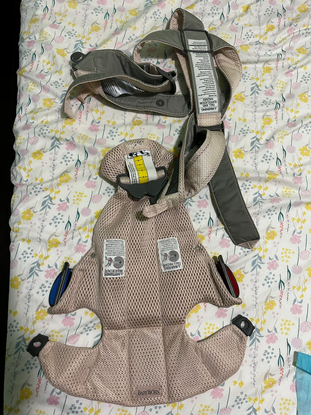 BabyBjörn Baby Carrier - Pink Mesh - photo 2