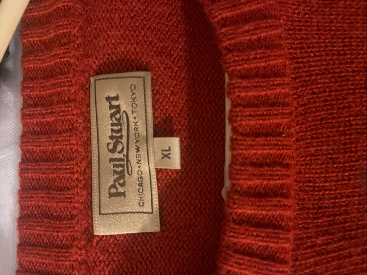 Paul Stuart 100% Baby Llama Sweater - XL