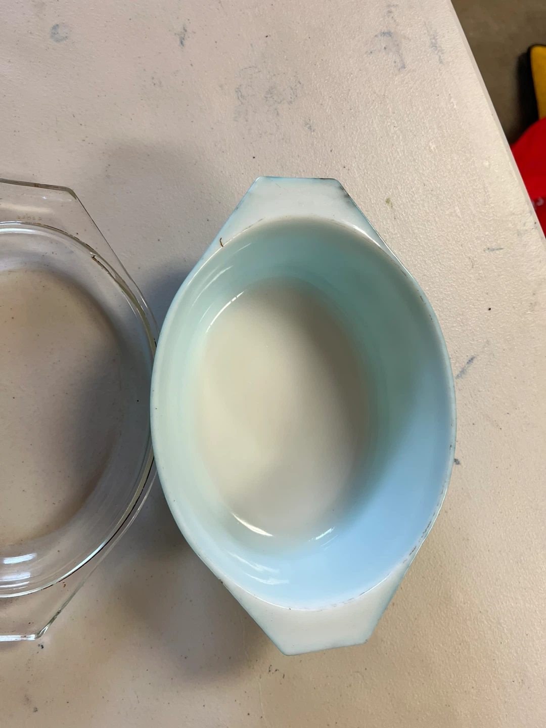 Antique Turquoise Snowflake Pyrex - photo 5