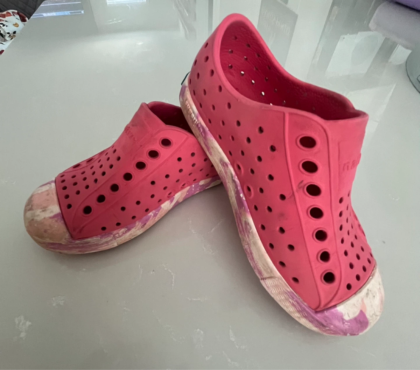 Native Shoes - Pink Water Shoes