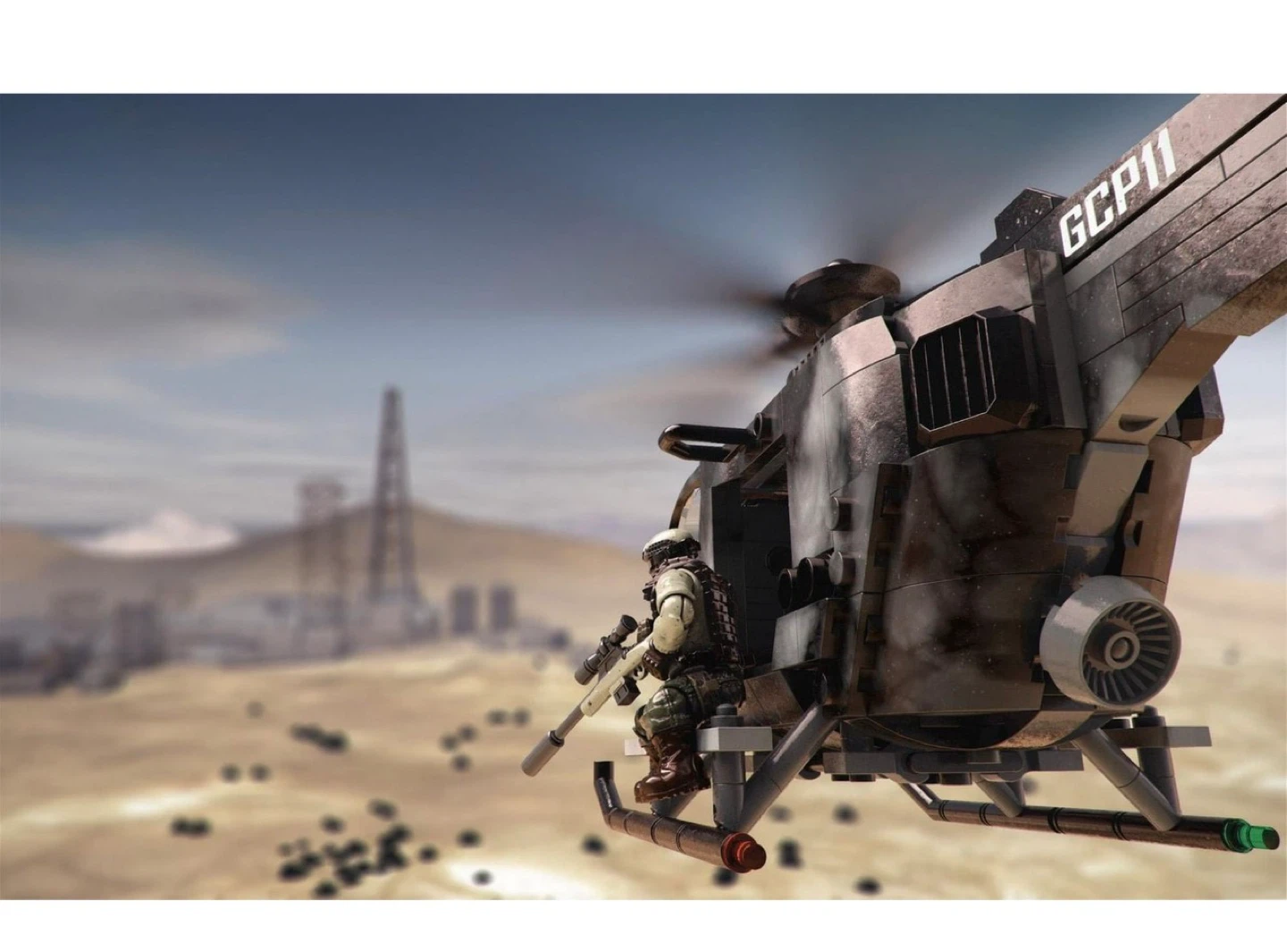NEW: Mega Construx Call of Duty Special Ops Copter Building Set - photo 3
