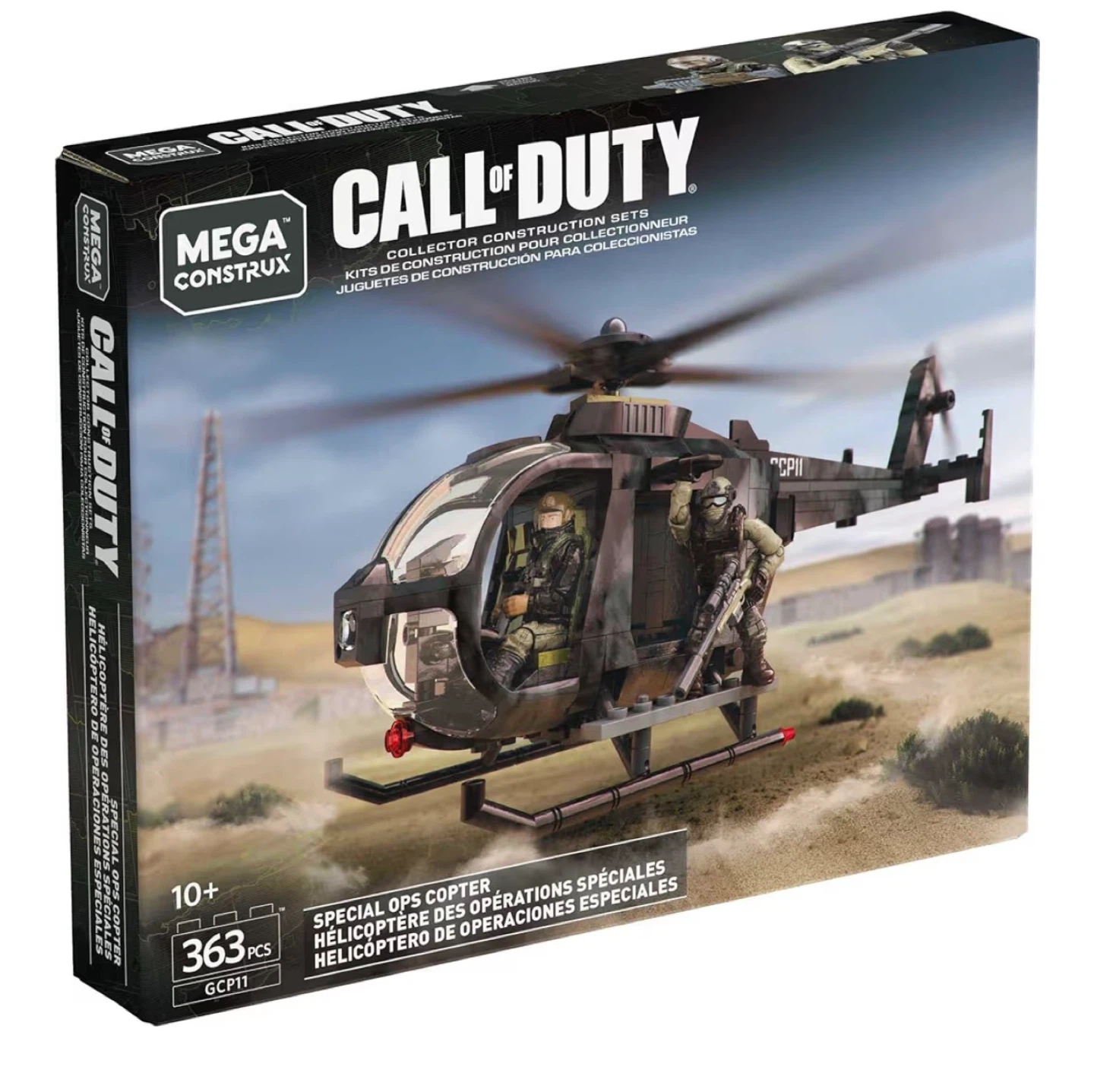 NEW: Mega Construx Call of Duty Special Ops Copter Building Set