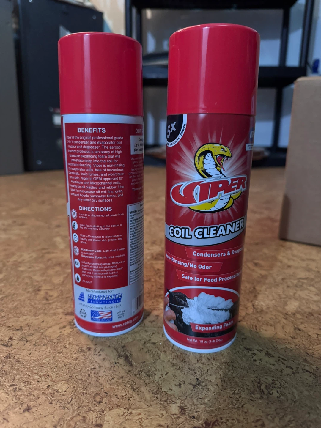 Viper Coil Cleaner - Condensers & Evaporators - Aerosol